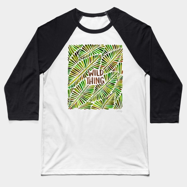 Wild Thing Baseball T-Shirt by CatCoq